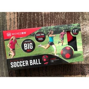 Wicked big sports soccer ball